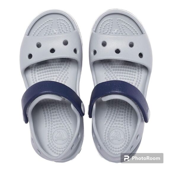 Crocs Girls/Boys Crocband Moulded Croslite Strap Fastening Sandal - Picture 5 of 6